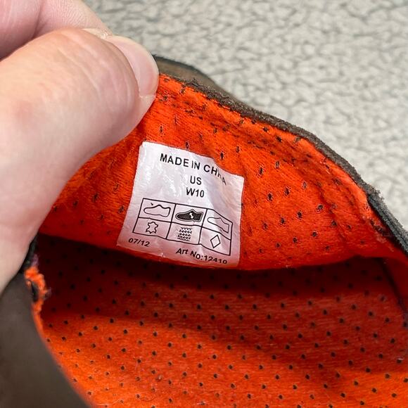 Crocs AnyWeather Suede Loafer Womens 10 Leather Comfort Slip On Shoe Brown - Picture 10 of 11